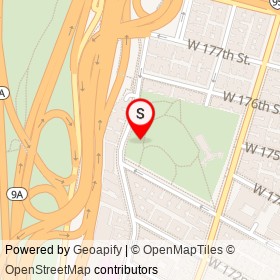 Dog Park on Haven Avenue, New York New York - location map