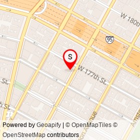 Bravo on Saint Nicholas Avenue, New York New York - location map