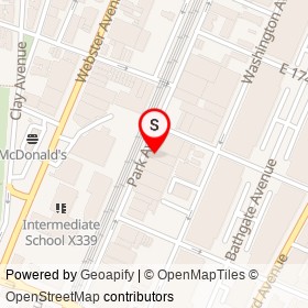 Golden Krust on Park Avenue, New York New York - location map