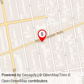 John's Diner on Westchester Avenue, New York New York - location map