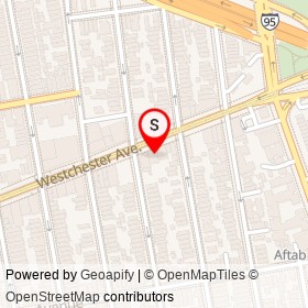 Pupuseria on Westchester Avenue, New York New York - location map