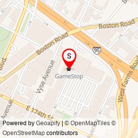 GameStop on Vyse Avenue, New York New York - location map