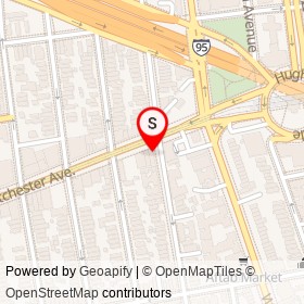 Olivia's on Westchester Avenue, New York New York - location map