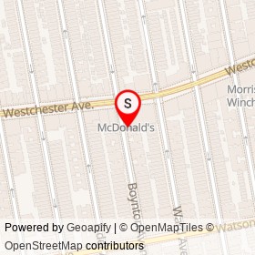 Soto Grocery on Boynton Avenue, New York New York - location map