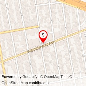 Regina Deli on Westchester Avenue, New York New York - location map