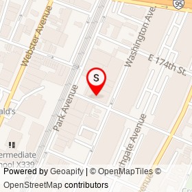 Chelsea Craft Brewing Company on East 173rd Street, New York New York - location map