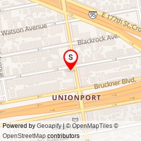 El Sazon de Olga on Chatterton Avenue, New York New York - location map