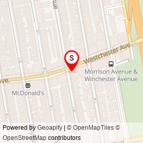 HSBC on Westchester Avenue, New York New York - location map