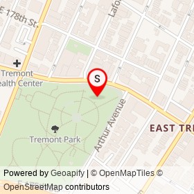 No Name Provided on East Tremont Avenue, New York New York - location map
