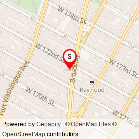 Twins Pharmacy 2 on Broadway, New York New York - location map