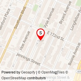 JyR on Vyse Avenue, New York New York - location map