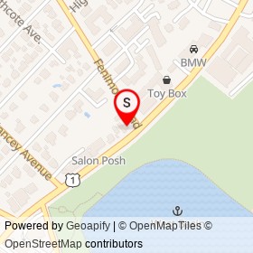 Shore Restaurant Supply Store on West Boston Post Road, Mamaroneck New York - location map