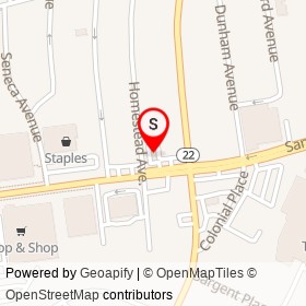 KFC on Sandford Boulevard East, Mount Vernon New York - location map