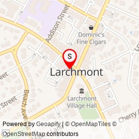 Mamaroneck Artists Guild on Larchmont Avenue, Larchmont New York - location map