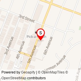 Flowerbake on 5th Avenue, Pelham New York - location map