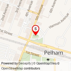 Pelham on , Pelham New York - location map