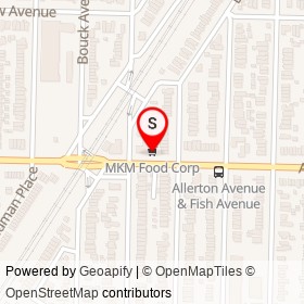 MKM Food Corp on Allerton Avenue, New York New York - location map