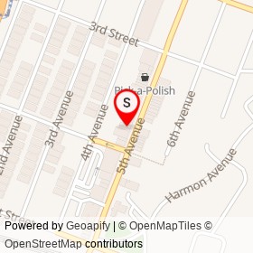 Pelham Pizza & Ristorante on 5th Avenue, Pelham New York - location map