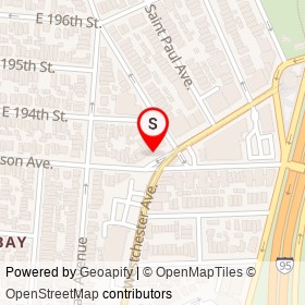 Iliya's on Westchester Avenue, New York New York - location map