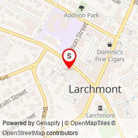 La La Taqueria on Larchmont Avenue, Larchmont New York - location map