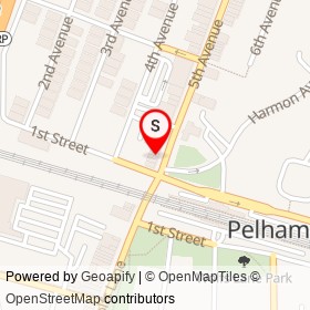 Arnold's Stationary on 5th Avenue, Pelham New York - location map