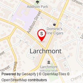 Wasabi on Larchmont Avenue, Larchmont New York - location map