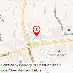 CVS Pharmacy on Sandford Boulevard East, Mount Vernon New York - location map