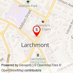 Angel Nails on Boston Post Road, Larchmont New York - location map