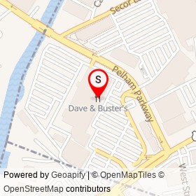 Dave & Buster's on Pelham Parkway, Pelham Manor New York - location map