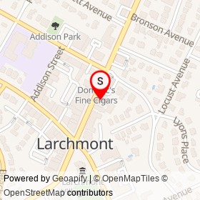 Nails & Hair on Boston Post Road, Larchmont New York - location map
