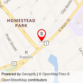 Spadaro's on East Main Street, New Rochelle New York - location map