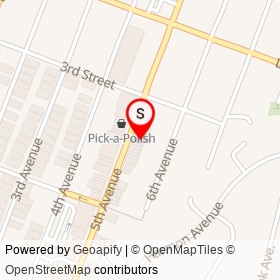 Ideal & Enhancement Foot Spa on 5th Avenue, Pelham New York - location map