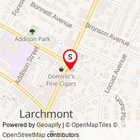 No Name Provided on Monroe Avenue, Larchmont New York - location map