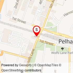 Pelham Family Dental Arts on Wolfs Lane, Pelham New York - location map