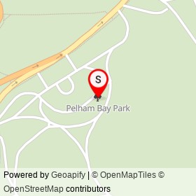 Pelham Bay Park on , New York New York - location map