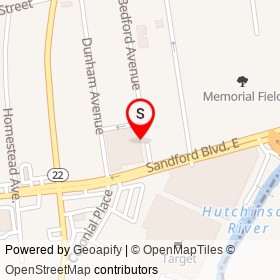 Best Buy on Sandford Boulevard East, Mount Vernon New York - location map