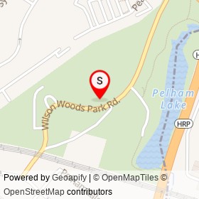 Wilson's Woods Park on , Pelham New York - location map