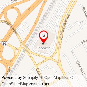 Shoprite on Joyce Road, New Rochelle New York - location map