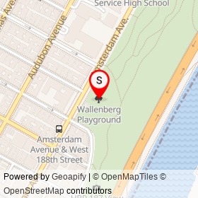 Wallenberg Playground on , New York New York - location map
