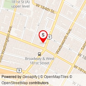 Bravo on Broadway, New York New York - location map