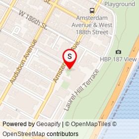 Danciger Quadrangle on , New York New York - location map