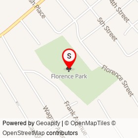 Florence Park on , Mamaroneck New York - location map