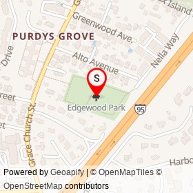 Purdys Grove on , Port Chester New York - location map