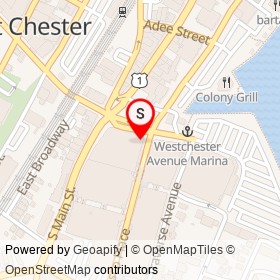 AMC Loews Port Chester 14 on Westchester Avenue, Port Chester New York - location map