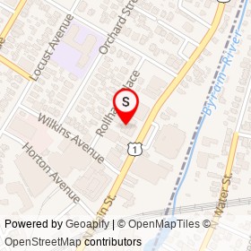 Port Chester Police Department on Rollhaus Place, Port Chester New York - location map