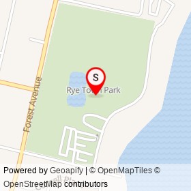 Rye Town Park on , Rye New York - location map