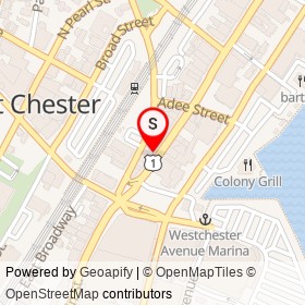 Cafe Tinto on North Main Street, Port Chester New York - location map