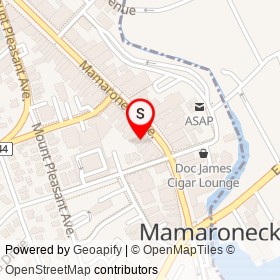 Harbor Nails on Mamaroneck Avenue, Mamaroneck New York - location map
