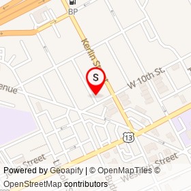 Supreme Tech on West 10th Street, Chester Pennsylvania - location map