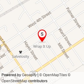 Wrap It Up on West 3rd Street, Chester Pennsylvania - location map